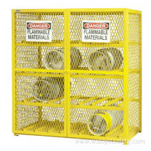 16 Gas cylinder storage cage